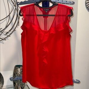 ‼️REDUCED‼️Express Scarlet Ruffle Blouse